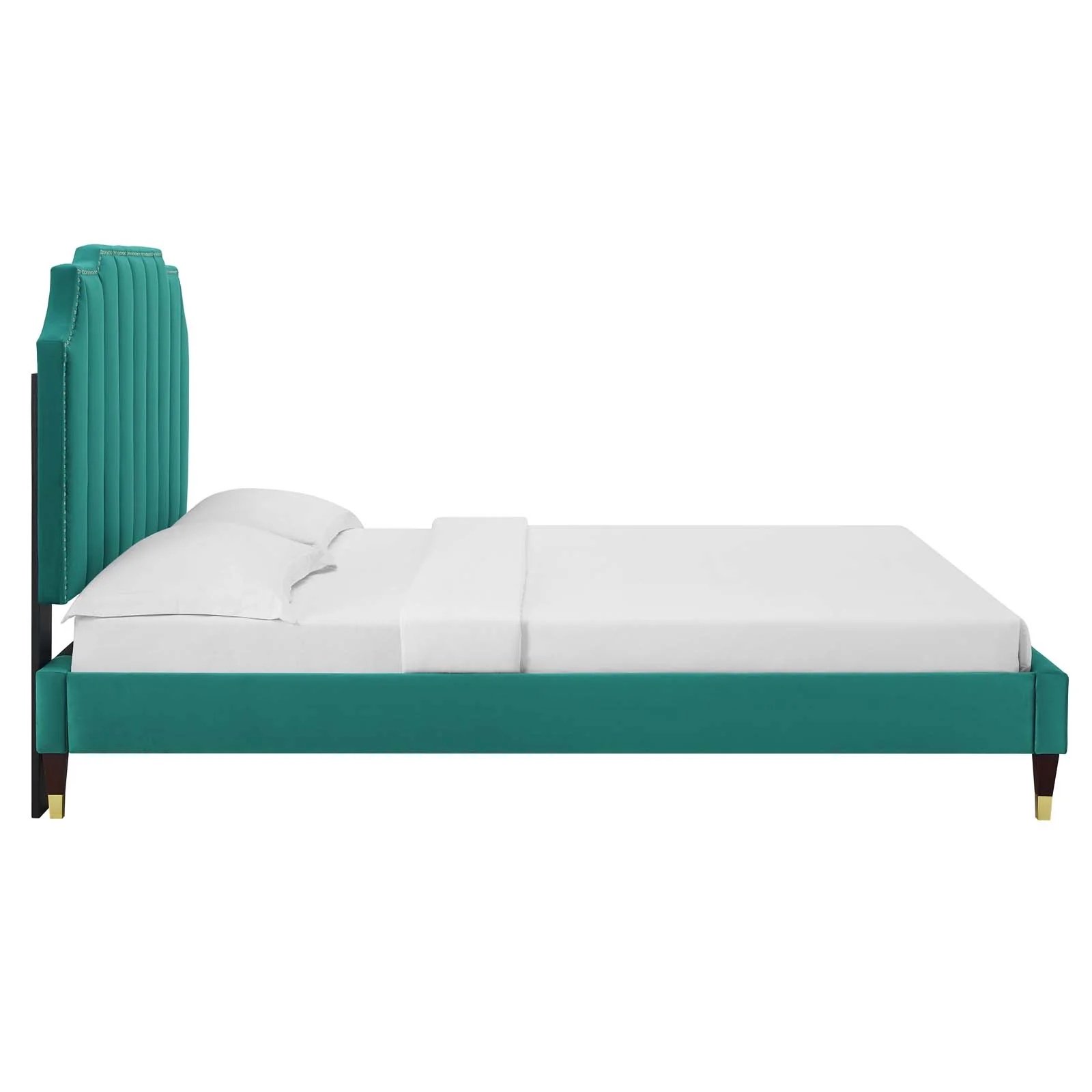 Colette King Performance Velvet Platform Bed By Modway - MOD-7074 - Image 107