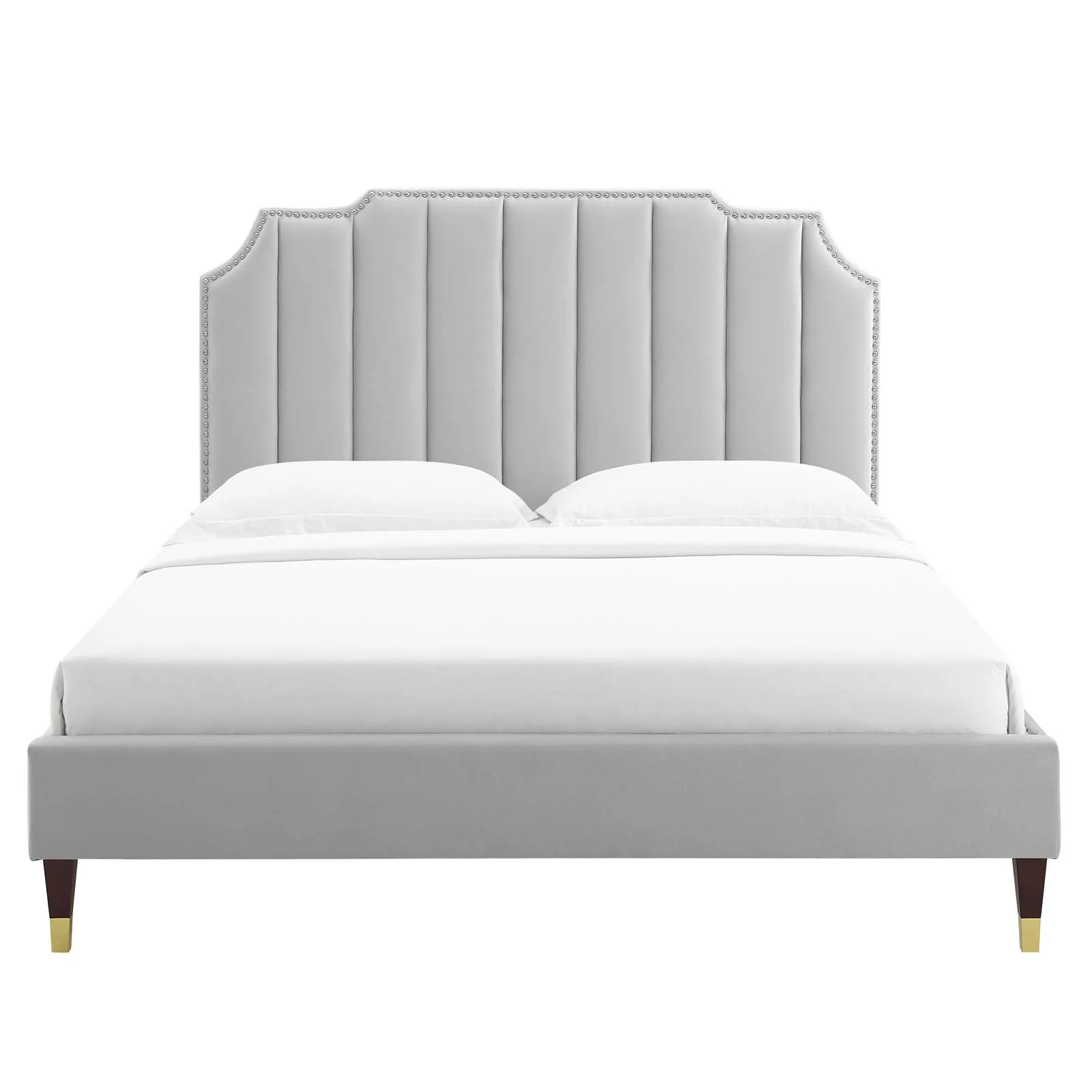 Colette King Performance Velvet Platform Bed By Modway - MOD-7074 - Image 44