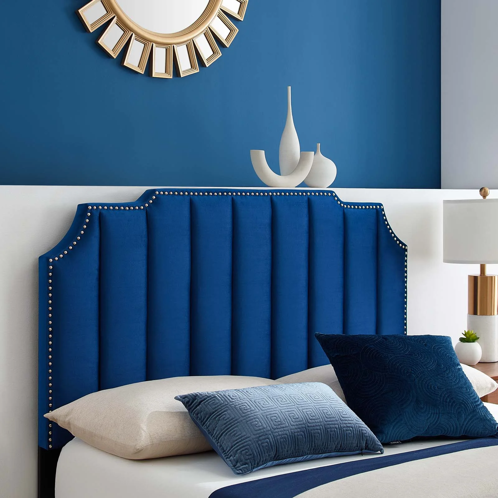 Colette King Performance Velvet Platform Bed By Modway - MOD-7074 - Image 72