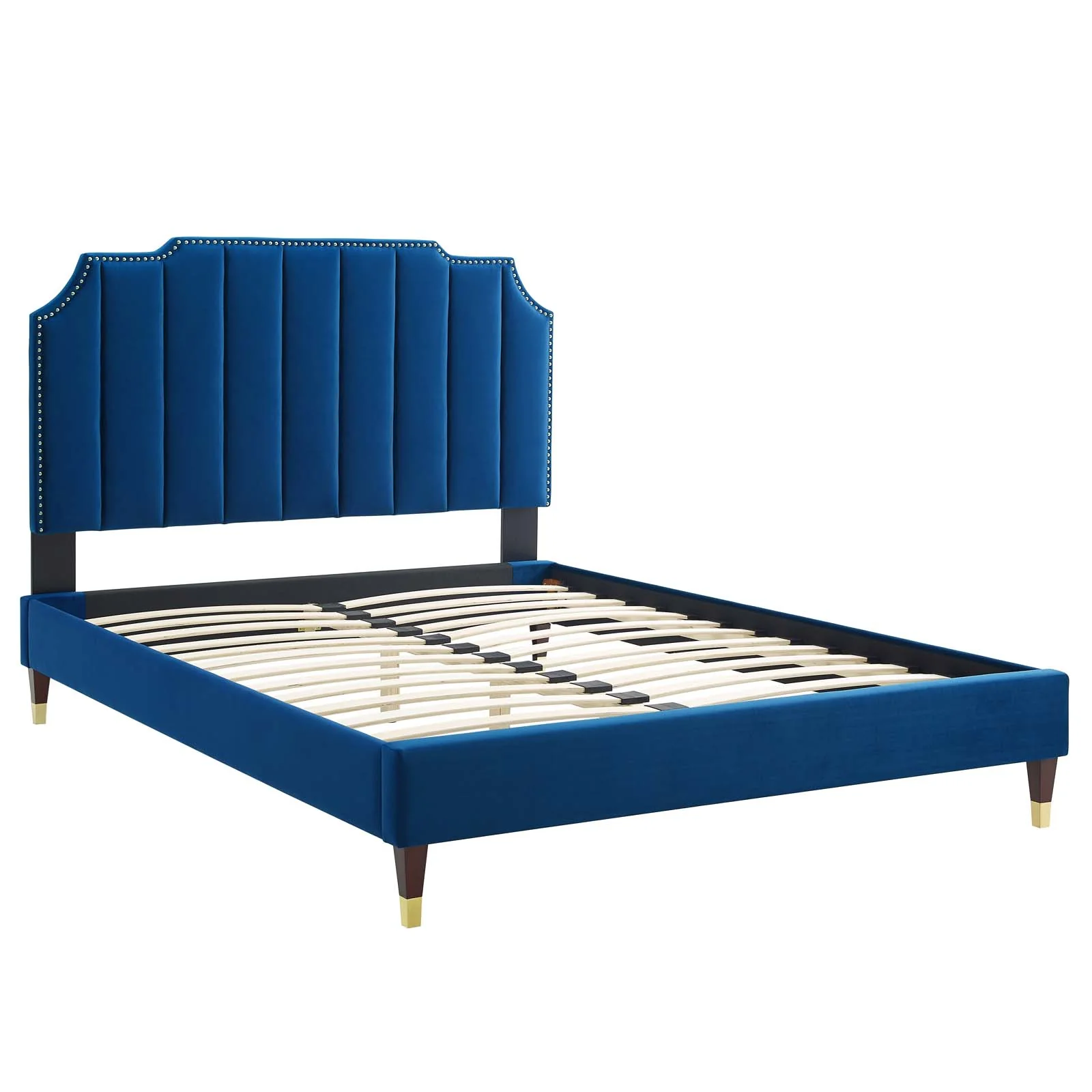 Colette King Performance Velvet Platform Bed By Modway - MOD-7074 - Image 74