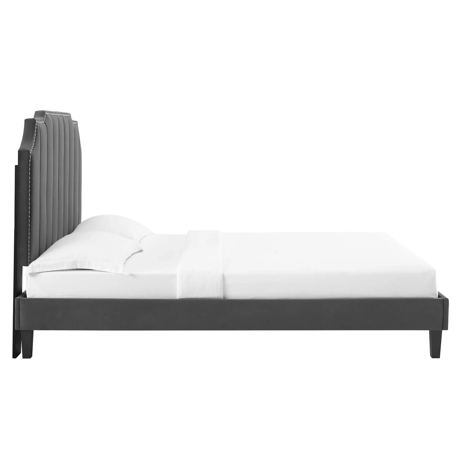 Colette King Performance Velvet Platform Bed By Modway - MOD-7075 - Image 11
