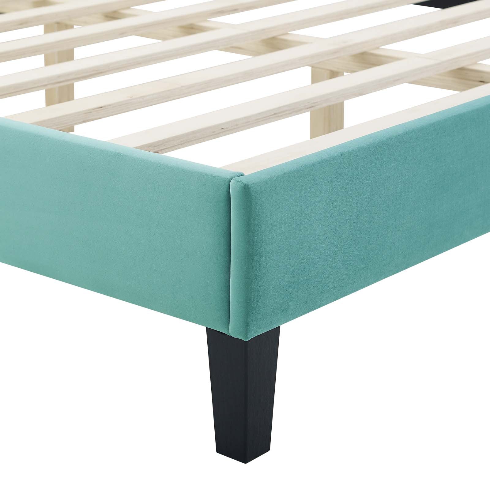 Colette King Performance Velvet Platform Bed By Modway - MOD-7075 - Image 61