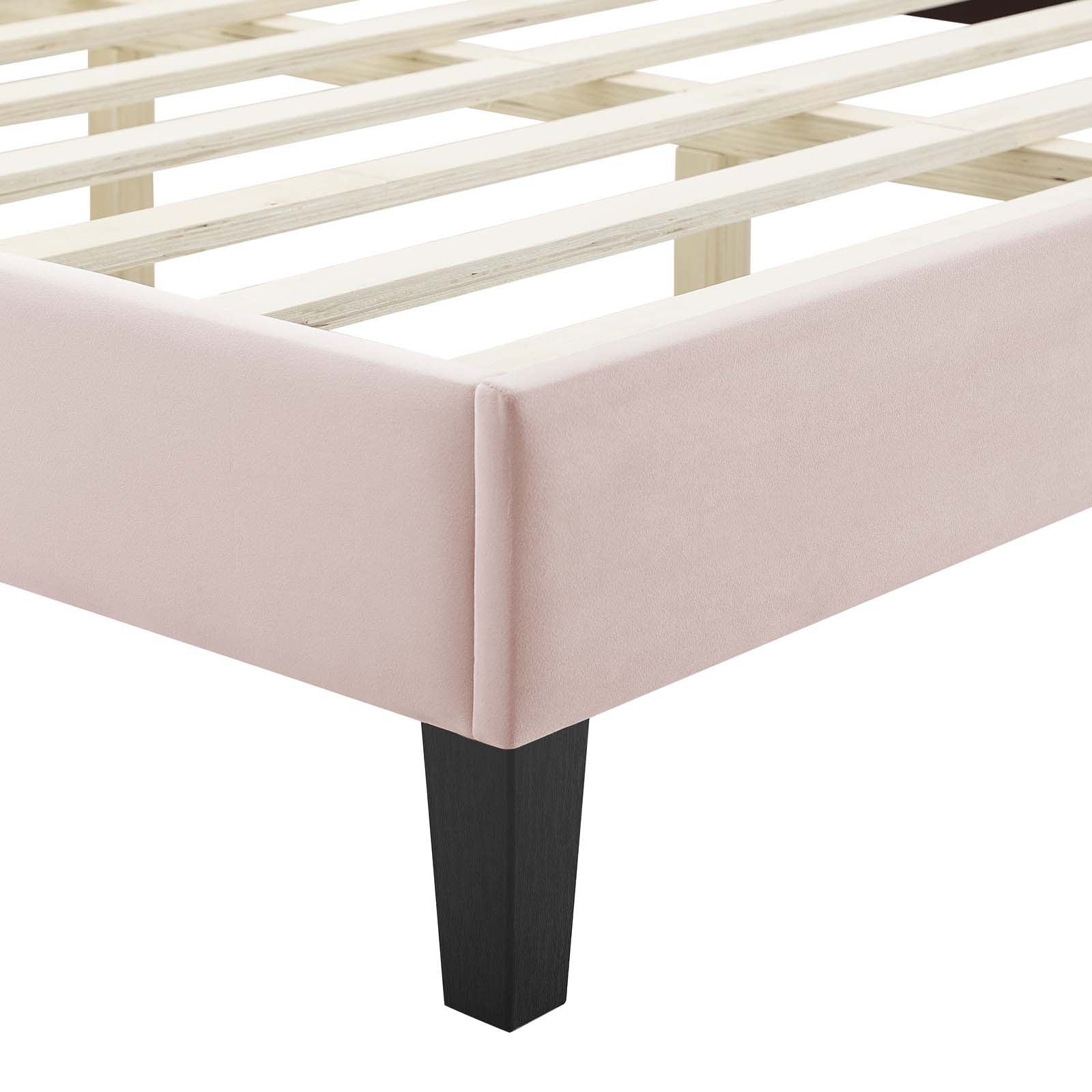 Colette King Performance Velvet Platform Bed By Modway - MOD-7075 - Image 93