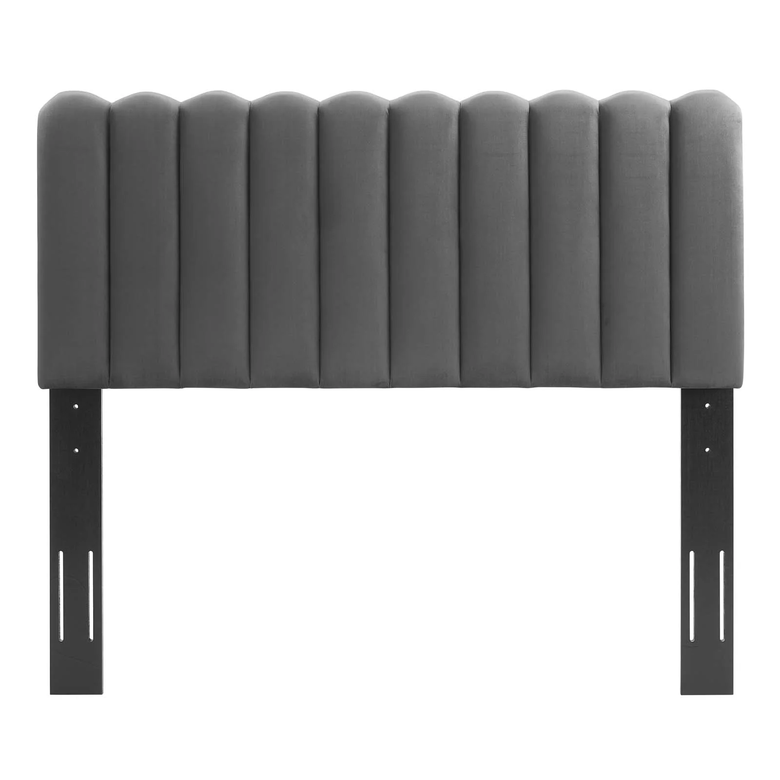 Reagan King Performance Velvet Platform Bed By Modway - MOD-7076 - Image 4