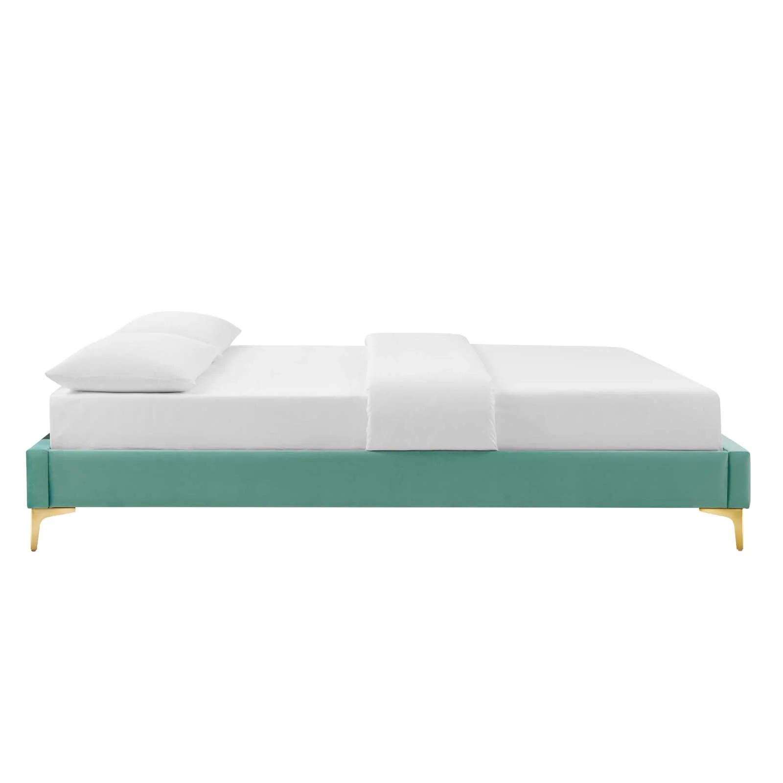 Reagan King Performance Velvet Platform Bed By Modway - MOD-7076 - Image 64