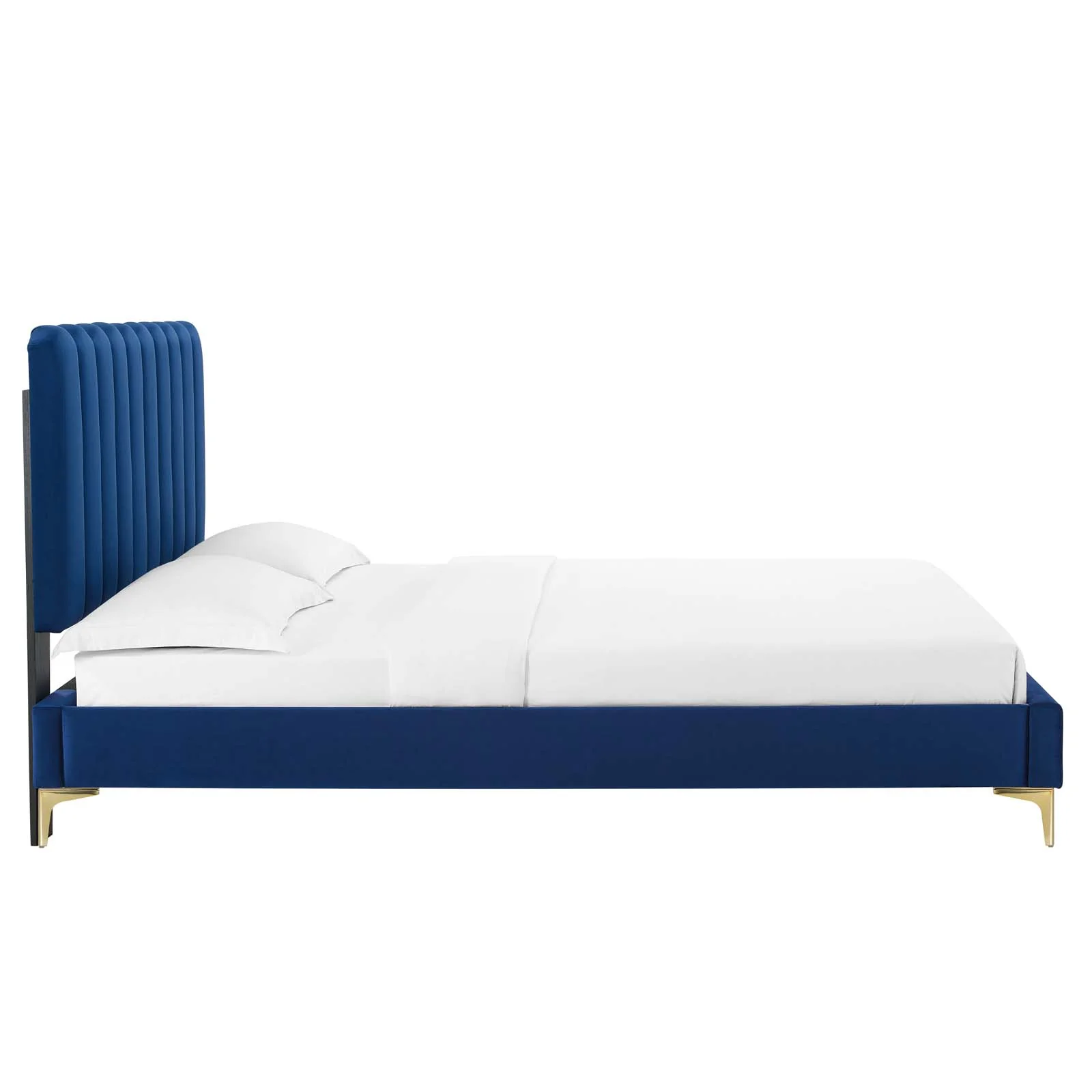 Reagan King Performance Velvet Platform Bed By Modway - MOD-7076 - Image 75