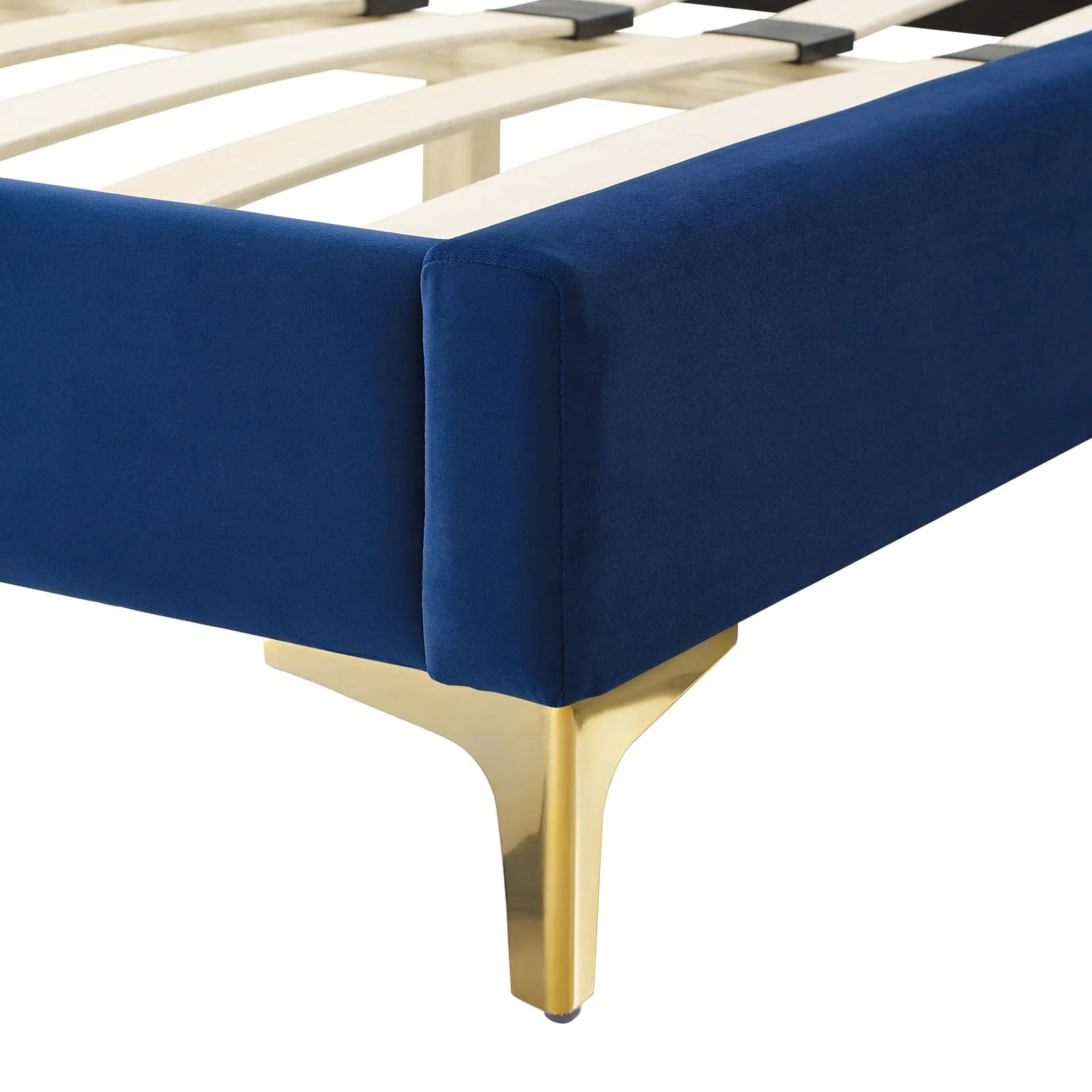 Reagan King Performance Velvet Platform Bed By Modway - MOD-7076 - Image 77