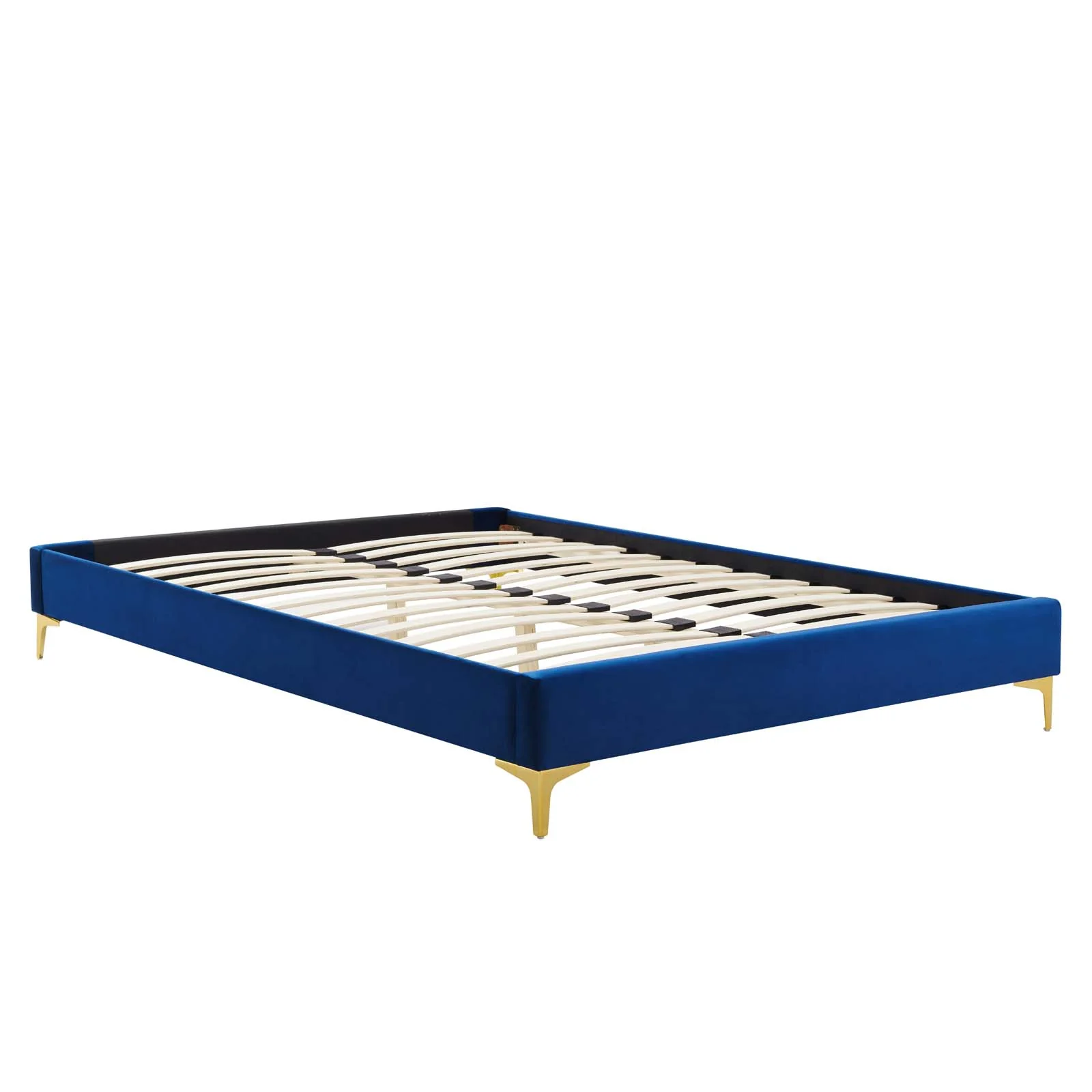 Reagan King Performance Velvet Platform Bed By Modway - MOD-7076 - Image 79