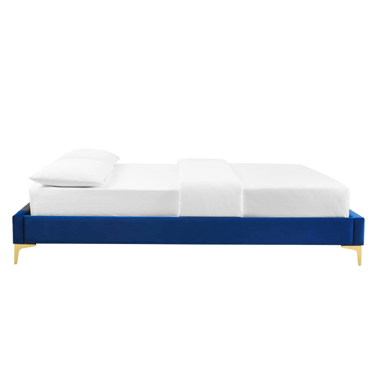 Reagan King Performance Velvet Platform Bed By Modway - MOD-7076 - Image 80