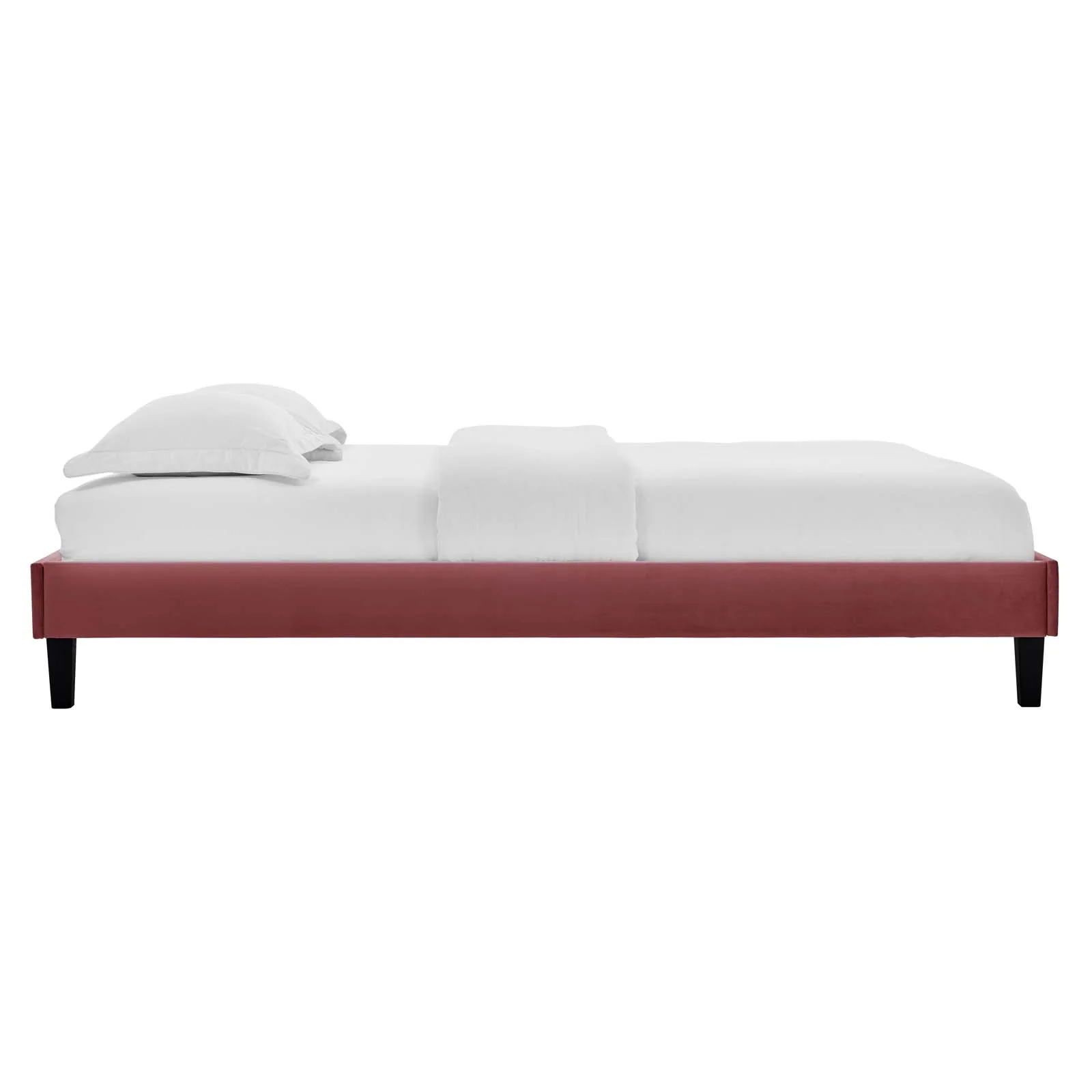 Reagan King Performance Velvet Platform Bed By Modway - MOD-7078 - Image 31