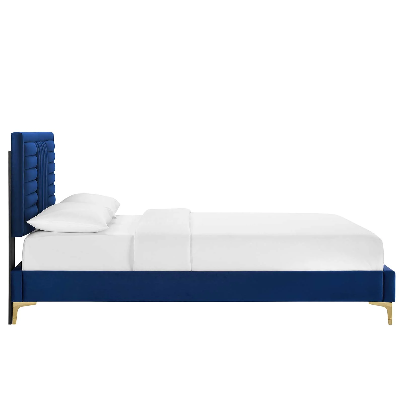 Sofia Channel Tufted Performance Velvet King Platform Bed By Modway - MOD-7015 - Image 18