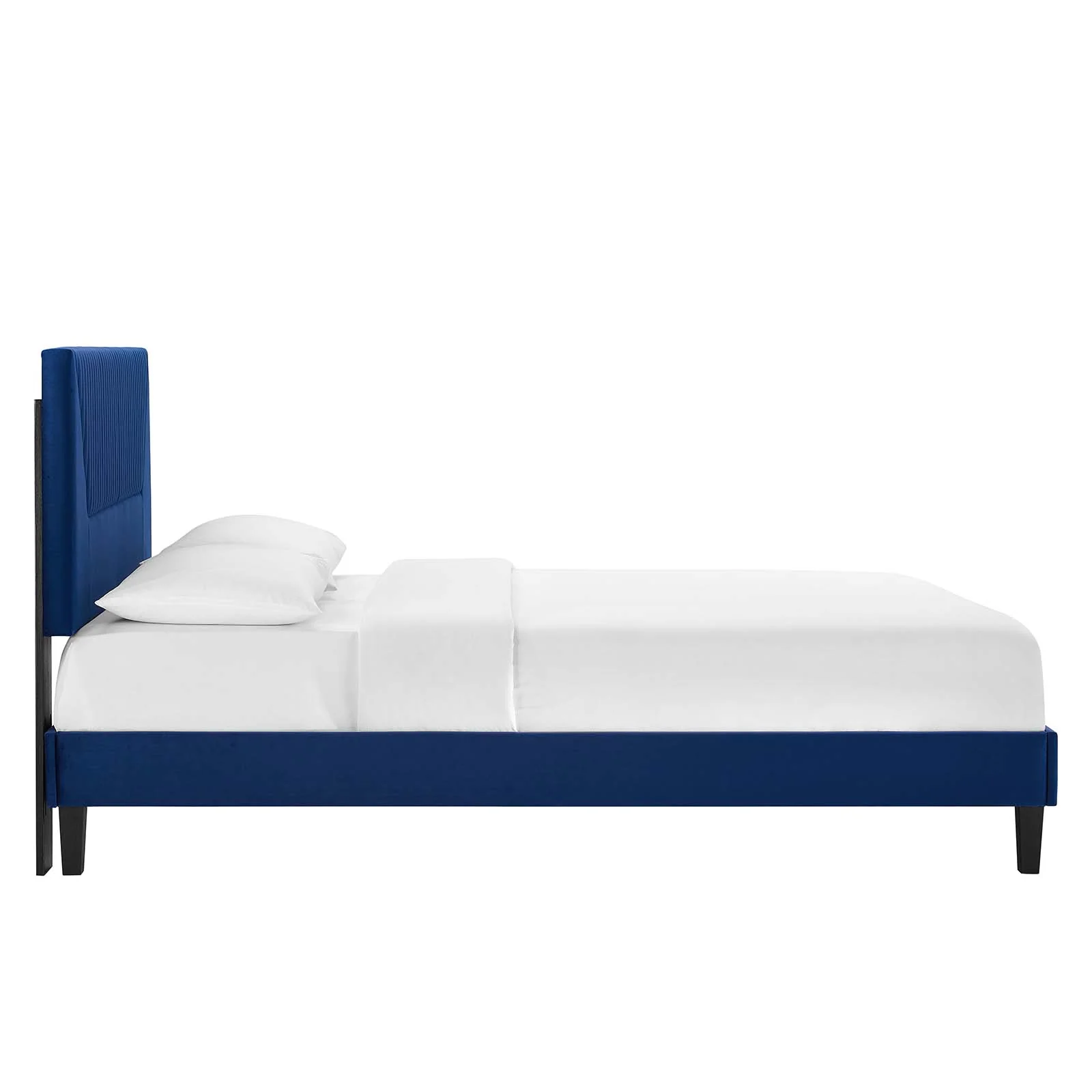 Yasmine Channel Tufted Performance Velvet King Platform Bed By Modway - MOD-7012 - Image 18