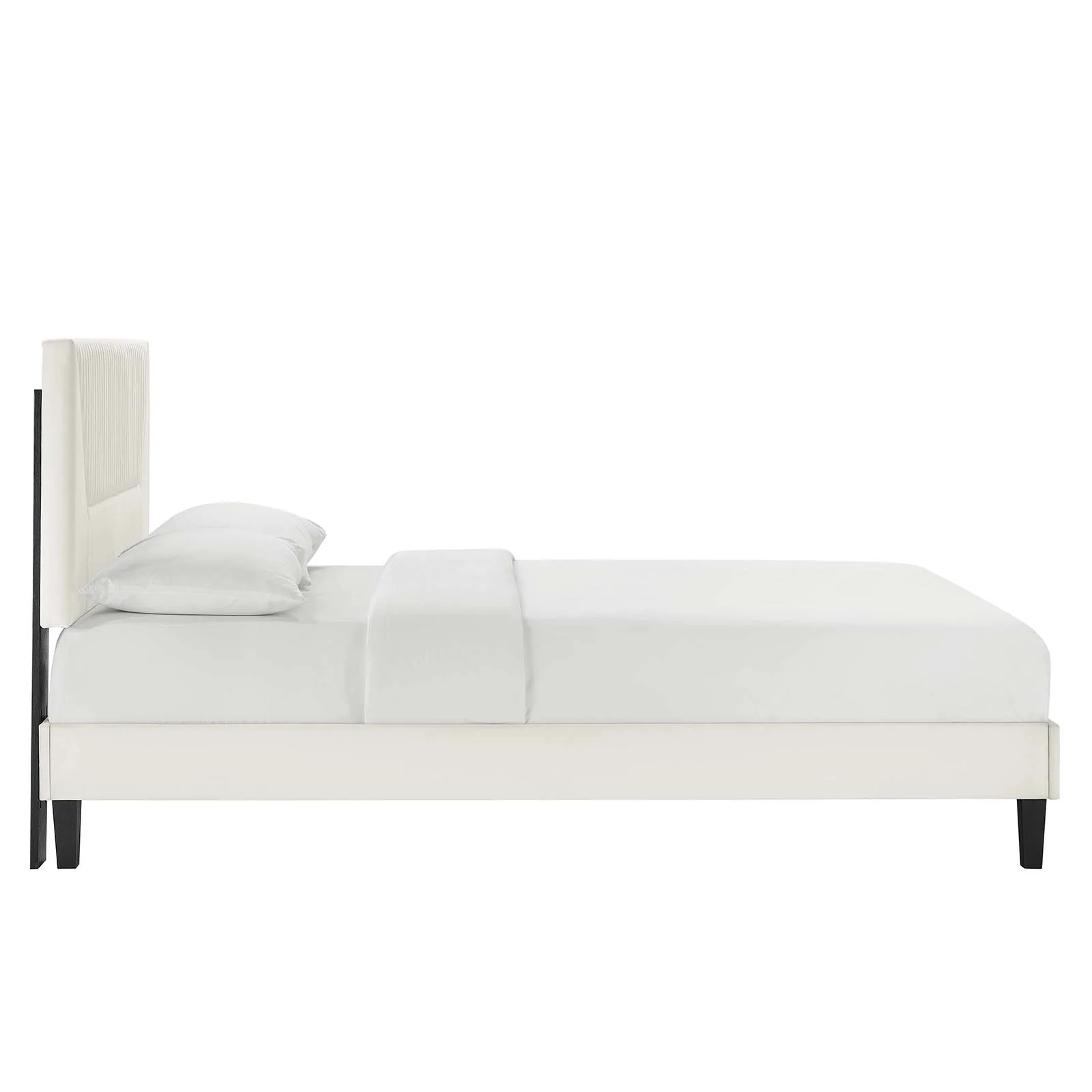 Yasmine Channel Tufted Performance Velvet King Platform Bed By Modway - MOD-7012 - Image 26
