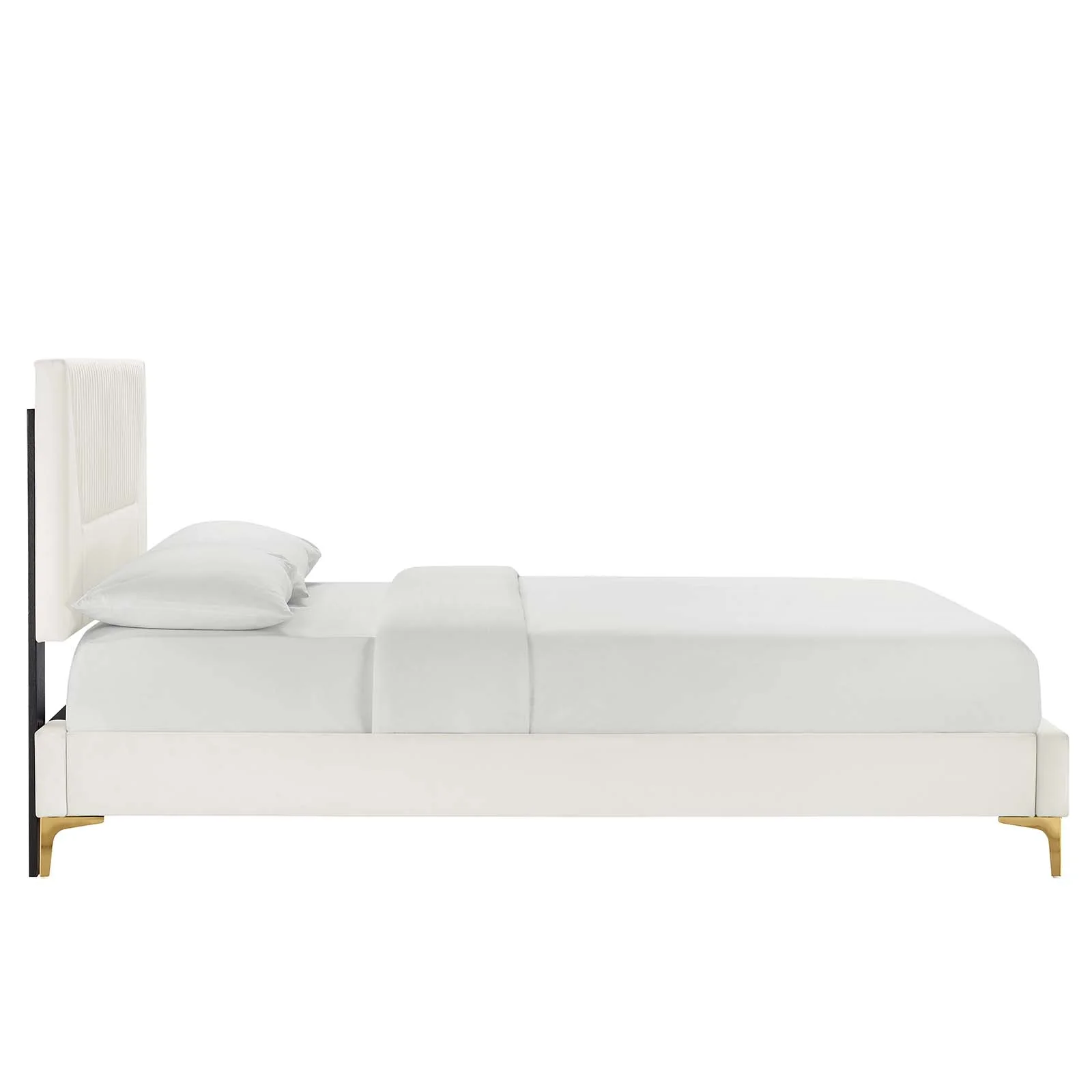 Yasmine Channel Tufted Performance Velvet King Platform Bed By Modway - MOD-7016 - Image 26